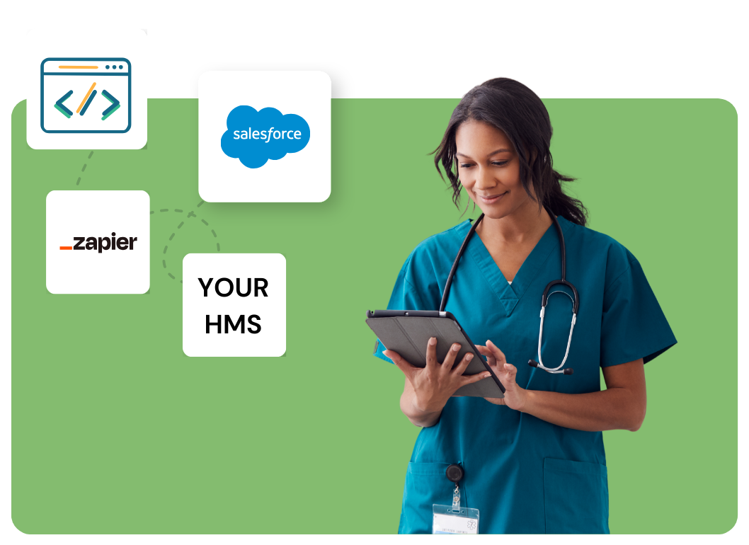 Connection with Your Favorite Health Management SystemDocubee integrates with thousands of health management systems so that you can make the most of patient data.